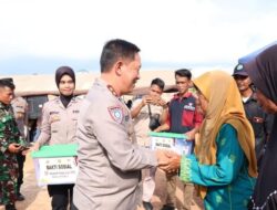Polri Bakti Sosial Alumni Akpol ’90, 1.485 Paket Sembako Menjelang Lebaran di Batam