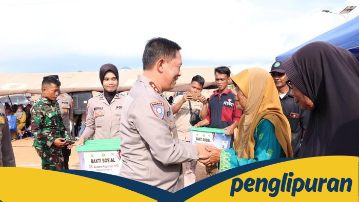 Polri Bakti Sosial Alumni Akpol '90, 1.485 Paket Sembako Menjelang Lebaran di Batam