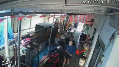 Detik-detik Pembunuh di Cilincing Terekam CCTV, Selipkan Pisau di Celana: Kebutuhan Aparat Ditanyakan