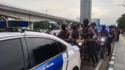 Ratusan Personel Polda Metro Gencar Patroli, Jakarta Siaga