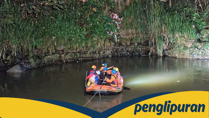 2 Pelajar Tenggelam di Sungai Cisadane Ditemukan Tewas Berpelukan - Alternatif 1