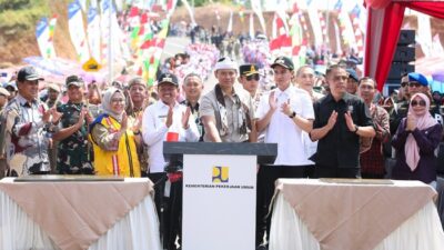 “Terobosan Jalan Lingkar Utara, AHY: Masyarakat Kini Tak Lagi Sulit Jangkau Bendungan Jatigede”
