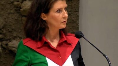 Legislator Belanda Dinasti Cerdas, Kini Jadi Fokus Protes karena Bendera Palestina