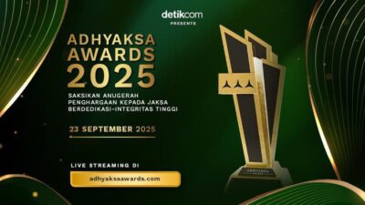 Saksikan Adhyaksa Awards 2025 Live di detikcom – Update 1