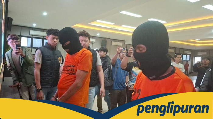 **Penampakan 2 Kakek Partner in Crime Cabuli 2 Bocah Bogor Kini Berbaju Tahanan**