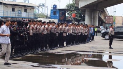 322 Personel Gabungan Siap Tangani Ancaman di Maulid Akbar Makam Mbah Priok Jakut