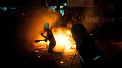 Demo Antikorupsi di Manila Berujung Rusuh, 200 Orang Ditangkap dalam Bentrokan