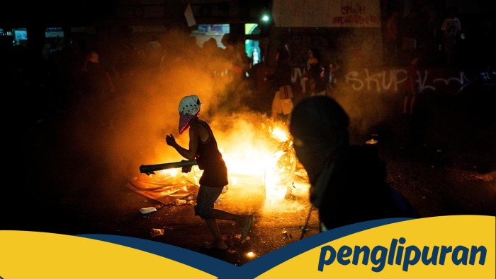 Demo Antikorupsi di Manila Berujung Rusuh, 200 Orang Ditangkap dalam Bentrokan