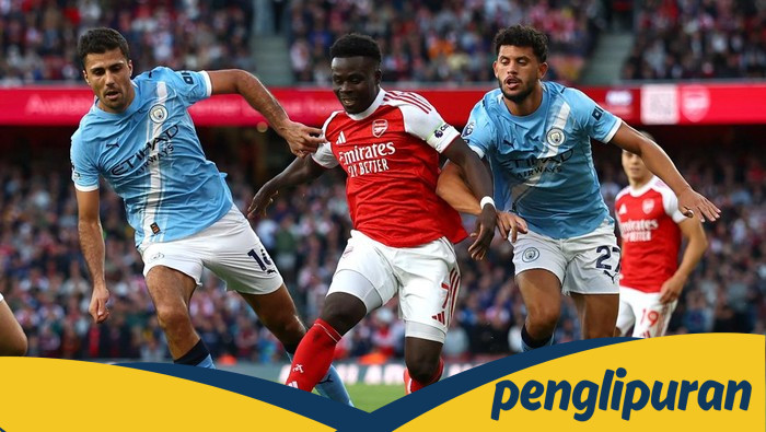 Statistik 'Haramball': Man City Bertahan di Markas Arsenal