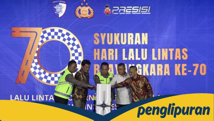 Aplikasi Digital Korlantas Resmi Diluncurkan di Hari Lalu Lintas Bhayangkara ke-70