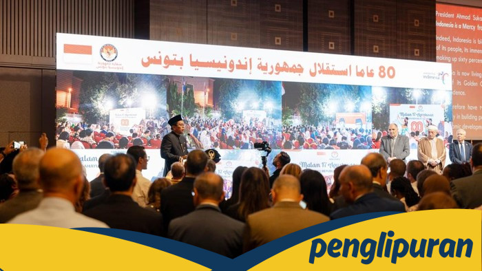 KBRI Tunis Gelar Resepsi 65 Tahun Diplomasi Indonesia-Tunisia; Hubungan Kian Kokoh