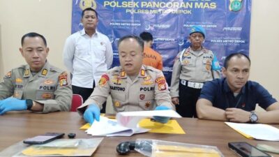 Maling Vespa Lompat ke Kali saat Dikejar Warga di Depok, 1 DPO Ditangkap