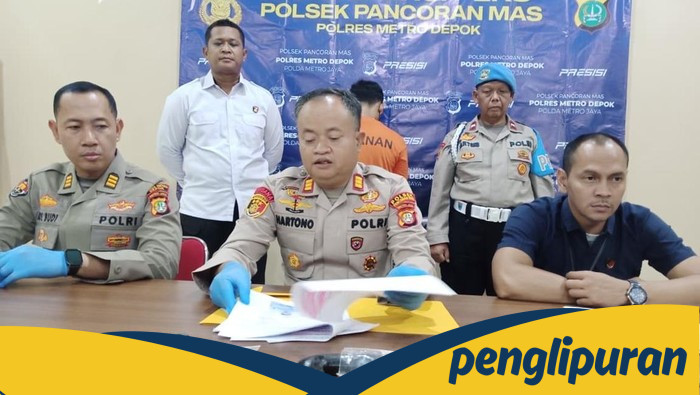 Maling Vespa Lompat ke Kali saat Dikejar Warga di Depok, 1 DPO Ditangkap