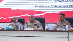 Wakapolda Riau Tegakkan Keamanan dengan TFG dan Simulasi Pengamanan Markas di Polres Inhil