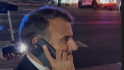 Macron Tertunda di New York, Iring-iringan Trump Jadi Sebabnya