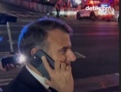 Macron Tertunda di New York, Iring-iringan Trump Jadi Sebabnya