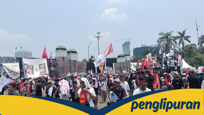 Demo Hari Tani di DPR, Petani Desak Perubahan Politik Pangan