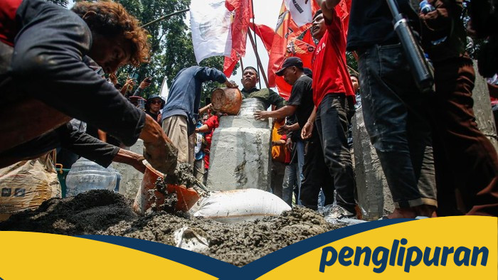 Petani Turun ke Jalan: Dari Pameran hingga Cor Badan, Mereka Tunjukkan Kebanggaan