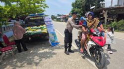 Polres Rohul Gelar Gerakan Pangan Murah, Beras Rp 11 Ribu/Kilo Ludes Diborong Warga