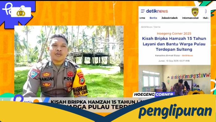 15 Tahun Menjaga Pulau Terdepan Sulteng, Bripka Hamzah: Ibadah Sejati