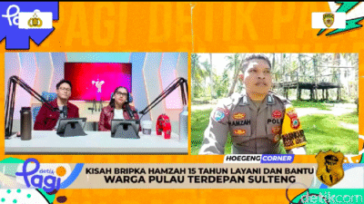 Bripka Hamzah Berharap Dukungan Kapal Mesin untuk Desa Sonit Sulteng