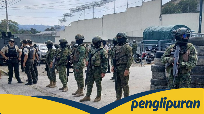 Bentrok Geng Narkoba di Penjara Ekuador: 17 Tewas, Salah Satu Napi Dipenggal!