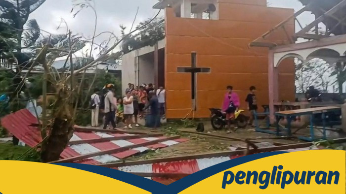 Badai Bualoi Rela Hancurkan Filipina, 3 Jiwa Pergi, 400 Ribu Terdampak
