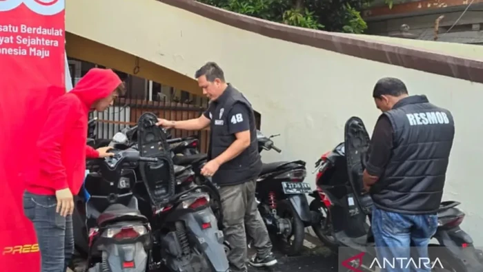 Polres Jakut Bersihkan Jalanan, Bongkar Sindikat Curanmor dengan Puluhan Motor Disita!