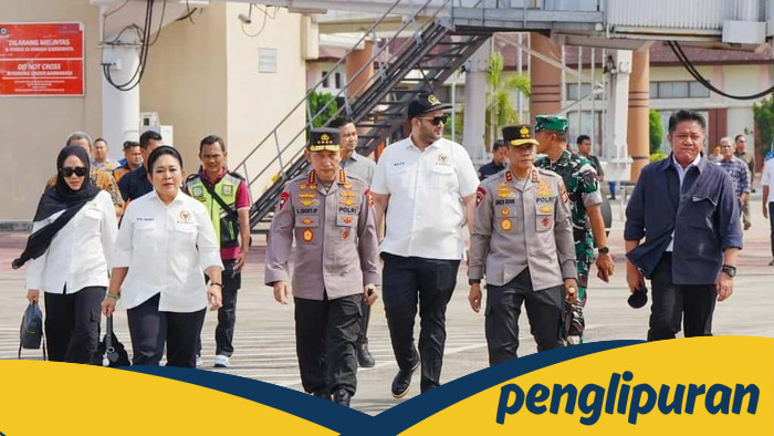 **Kapolri Ajak Pimpinan Kementerian Laksanakan Panen Raya Jagung di OKU Timur**