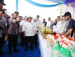 Polri Gerakan Pangan Murah, Salurkan 1.386 Ton Beras SPHP di Tengah Panen Raya Kuartal III