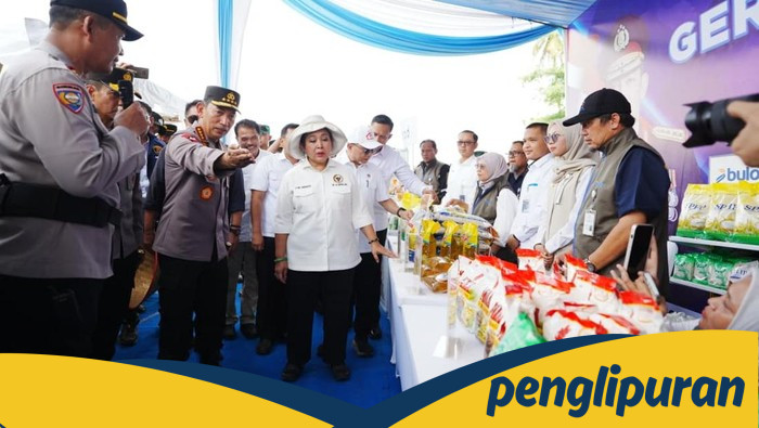 Polri Gerakan Pangan Murah, Salurkan 1.386 Ton Beras SPHP di Tengah Panen Raya Kuartal III