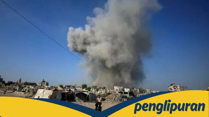 50 Orang Tewas saat Israel Gempur Gaza, Pidato Netanyahu di PBB Diamkan Tragedi