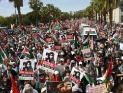 3 Ribu Orang Demo Bela Palestina di Afsel, Desak Penutupan Kedubes Israel: Gejolak Menuntut Perhatian Internasional