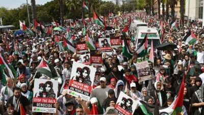 3 Ribu Orang Demo Bela Palestina di Afsel, Desak Penutupan Kedubes Israel: Gejolak Menuntut Perhatian Internasional
