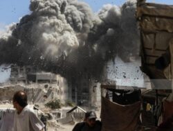 Bantuan Internasional Terhambat, 50 Warga Gaza Tewas dalam Serangan Israel Saat Netanyahu Berpidato