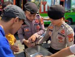 Polda Metro Beri Sarapan Gratis di CFD Bundaran HI, Menuju Perubahan Sosial yang Lebih Baik