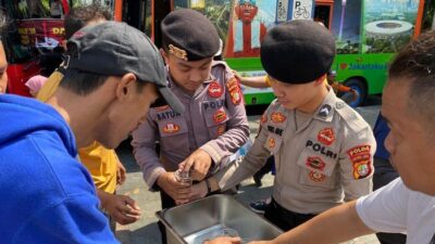 Polda Metro Beri Sarapan Gratis di CFD Bundaran HI, Menuju Perubahan Sosial yang Lebih Baik