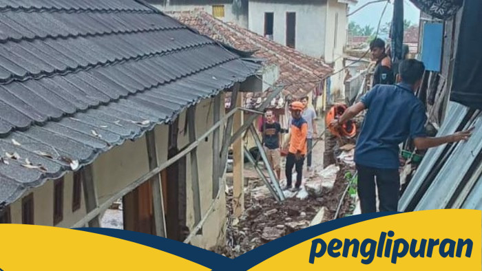 Diterjang Longsor, Dinding Majelis Taklim di Pandeglang Jebol - Update 1