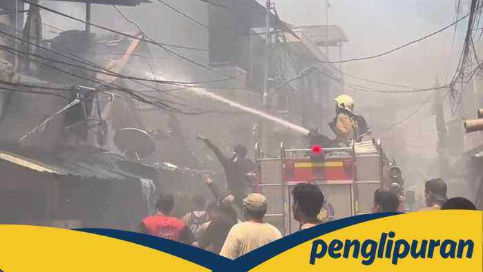 1.268 Jiwa Rela Berpisah dengan Tempat Tinggal, Kebakaran di Tamansari Jakbar Hancurkan Mimpi Rp 28 M