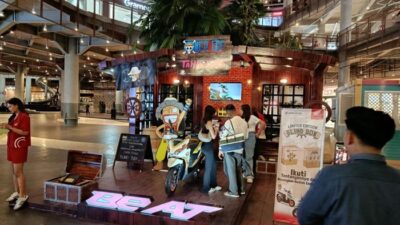 Honda BeAT One Piece Karakter Nami & Usopp Mejeng di Makassar – Update 1