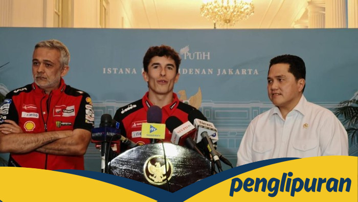 **Marc Marquez Bersilaturahmi dengan Prabowo, Beri Semangat untuk MotoGP Mandalika 2025**