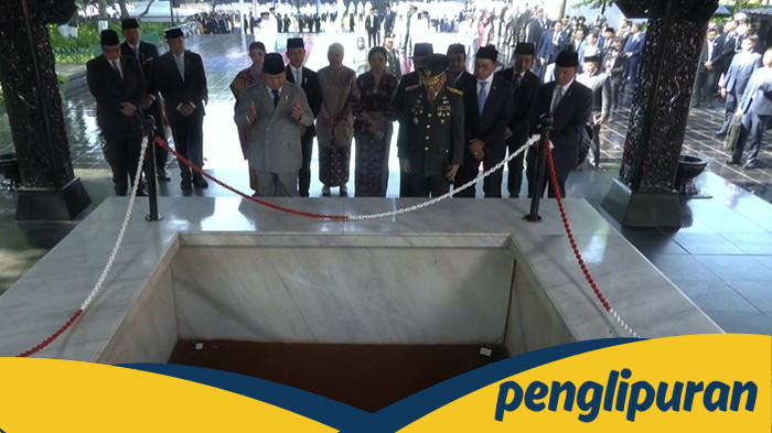 **Presiden Prabowo Subianto dan Wakil Presiden Gibran Berdoa di Sumur Lubang Buaya dalam Peringatan Hari Kesaktian Pancasila**