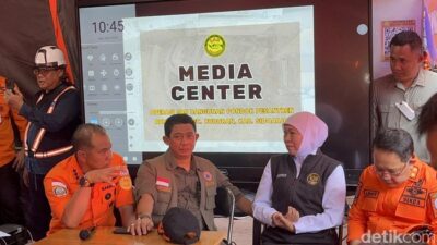 Tim SAR Sisir 15 Reruntuhan Ponpes Sidoarjo, 7 Lokasi Berikan Tanda Hidup!
