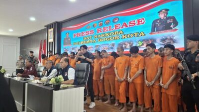 Polresta Bogor Ungkap 28 Kasus Narkoba, Modus Lawas Pengedar Terbongkar