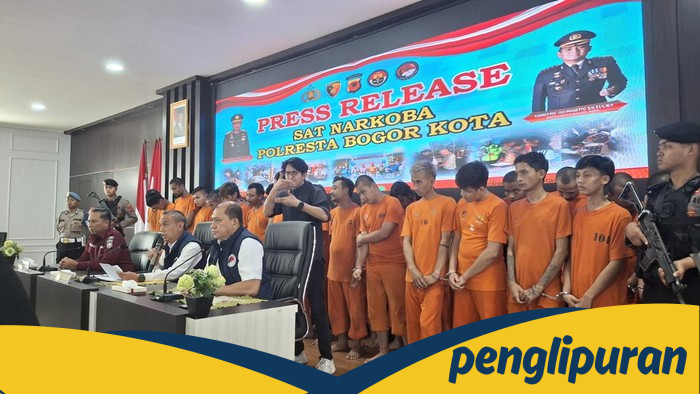 Polresta Bogor Ungkap 28 Kasus Narkoba, Modus Lawas Pengedar Terbongkar