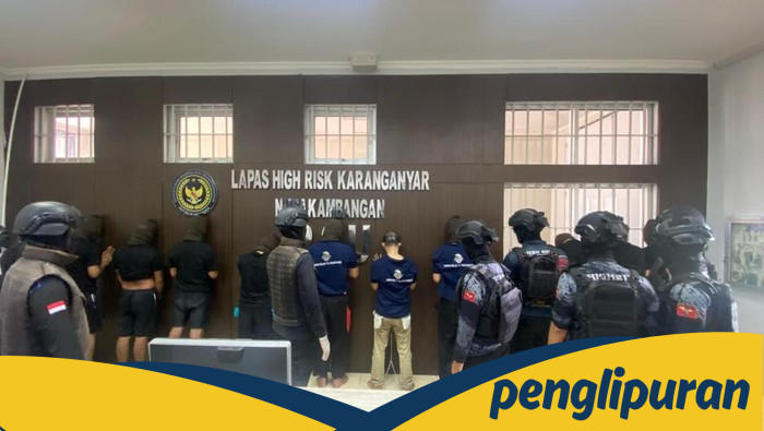 **41 Napi High Risk Sumatera Ditangkap, Pindahkan ke Nusakambangan untuk Rekonstruksi Mental!**