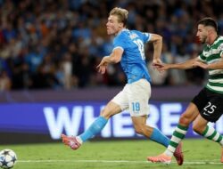 “Napoli Vs Sporting CP: Hojlund’s Double Blow Seals Partenopei’s Victory”