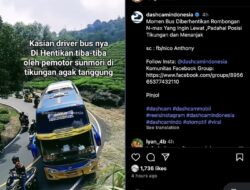 **Permohonan Maaf Pemotor Nmax yang Viral Adang Bus di Tikungan Ciwidey**