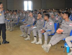 “SSDM Polri Tekankan Internalisasi Karakter Bangsa Indonesia ke 140 Personel FPU”