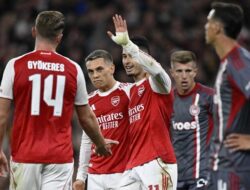 **Arsenal Terbang di Liga Champions, Dukung Kemenangan atas Olympiakos**
